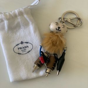Prada Robot Keychain